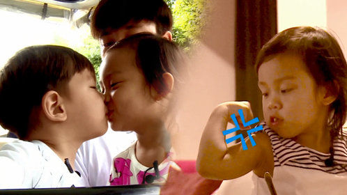 第11期：甜馨秀肌肉 与嗯哼玩亲亲