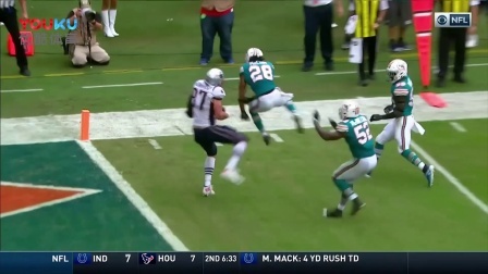 【NFL巨星风采】爱国者队罗布-格朗科夫斯基第14周表现