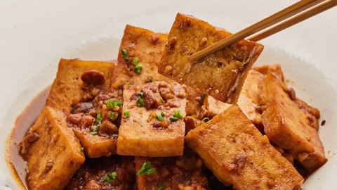 达人厨房 苏东坡的方法烧豆腐！