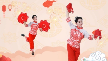 糖豆广场舞课堂《最亲的人》春晚最火舞曲