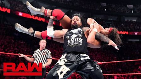 WWE RAW 2019 【RAW 04/15】乌索兄弟现身红队