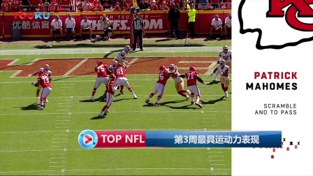 【TOP NFL】第3周最具运动力表现