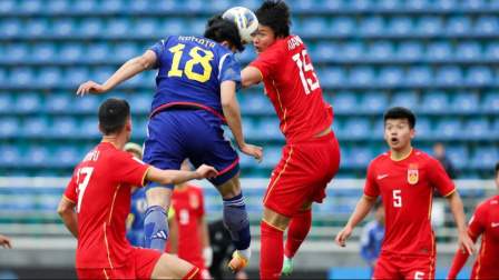 中国足球报道2022 U20亚洲杯-国青4分钟丢2球1-2遭日本逆转