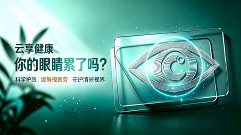 云享健康2026 避免过度使用眼睛 专家分享护眼干货