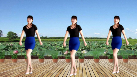 热播广场舞《时尚小摆胯》广场舞必备舞步