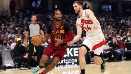 2021-2022赛季NBA集锦 NBA-加兰德22+8 渡边雄太26+13 骑士45分大胜猛龙