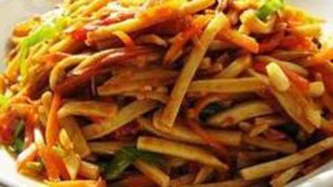 爱尚美食 鱼香杏鲍菇