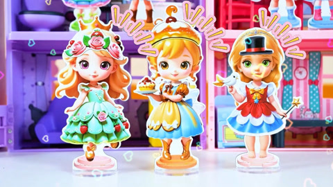 穿搭蛋糕花朵公主裙