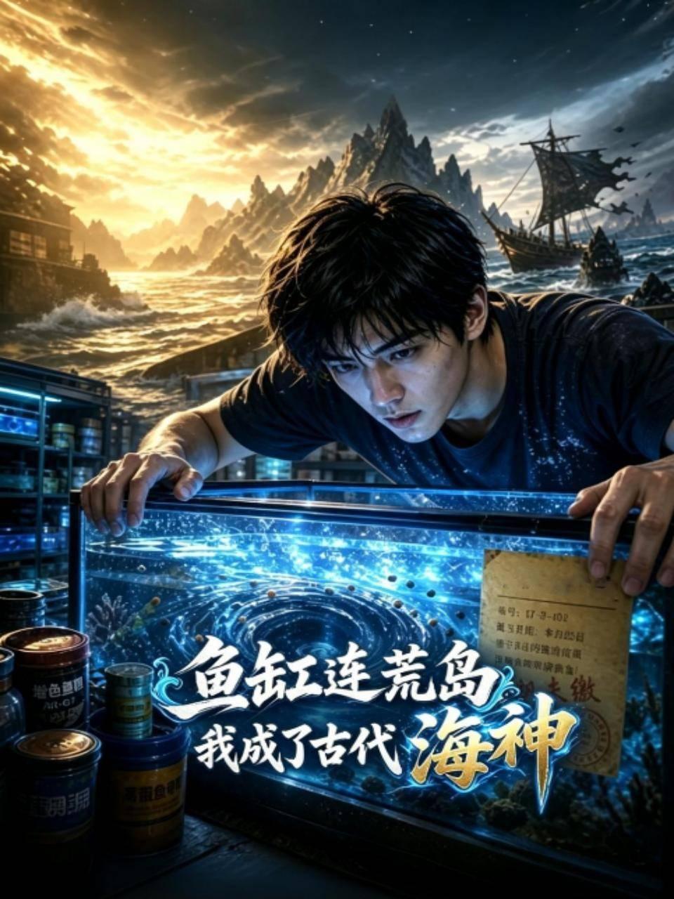 鱼缸连荒岛，我成了古代海神