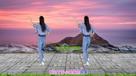 火爆DJ广场舞《哥已不再是当年的哥》背面演示分解