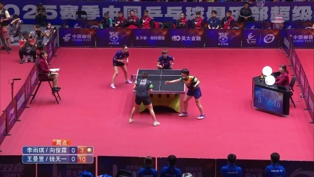 【全场集锦】山东鲁能3-0成都高新若水居 2025乒超联赛第一阶段