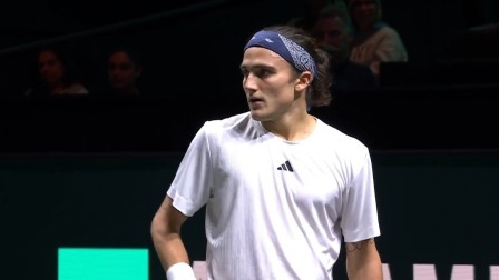 【全场回放】贝鲁奇2-0勒特格林 2025ATP鹿特丹站 第一轮