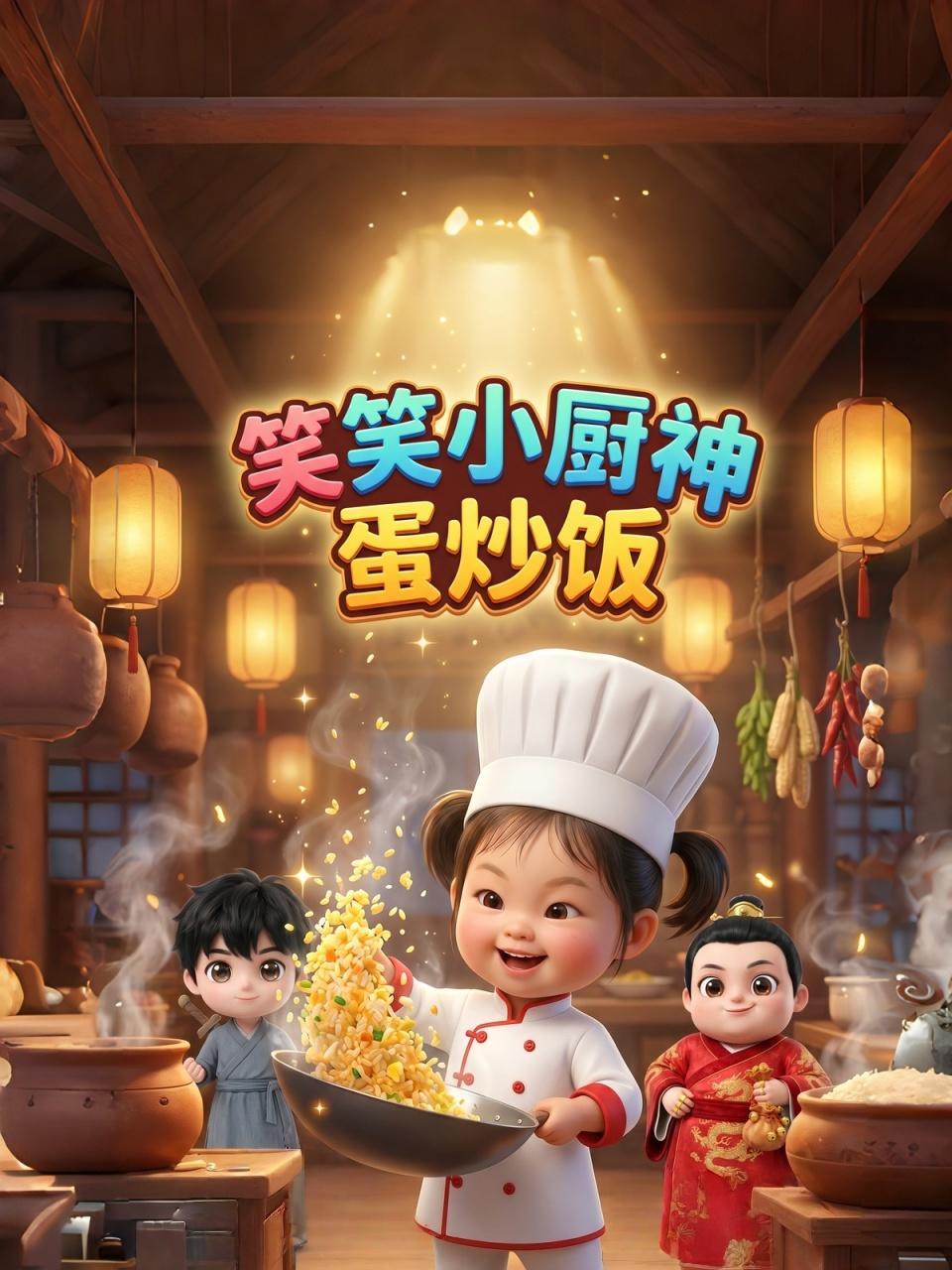 笑笑小厨神蛋炒饭