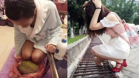 妹子作死的最高境界