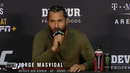 UFC终极格斗冠军赛 UFC239赛后发布会精华，马斯维达：惊天KO无关恩怨，我只是将他看穿