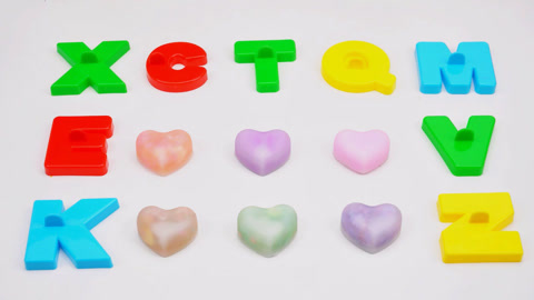 脱模蜡皮爱心史莱姆