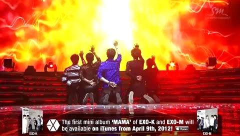 EXO 韩国 SHOWCASE Part4 现场版 12/03/31-EXO