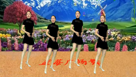蓝莓思洁广场舞 现代步子舞《你是我永远的痛》网络情歌 动感旋律 舞步新颖好看