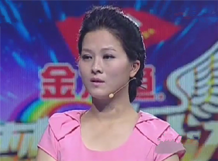 可爱女现场秀爆笑英文教学