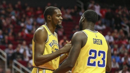 NBA流言收割机 杜兰特曝心中最佳队友阵容：有追梦无库里威少