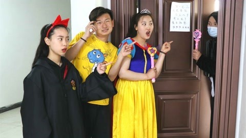 遗失的魔仙法杖2：学生破解密码找到黑衣人，小小一招击败黑衣人