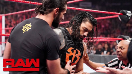 WWE RAW 2019 【RAW 03/11】赛斯上前劝罗门伦斯不要逞强 院长请求替兄弟出战