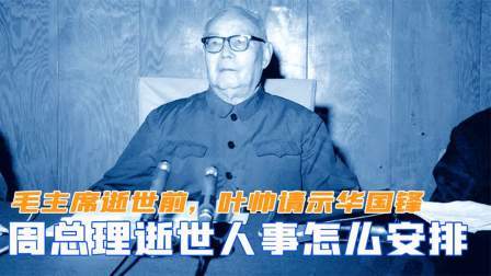 闻天下谈古今 毛主席逝世前，叶帅请示华国锋：周总理逝世后人事安排怎么考虑