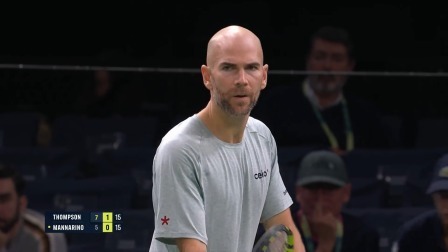 【全场回放】汤普森2-0马纳里诺 2024ATP巴黎大师赛第三轮