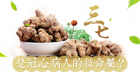 本草说 三七是冠心病的救命药？