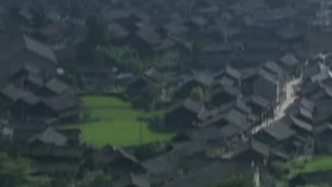 经典传奇 600年神秘古村 布局竟似梅花阵