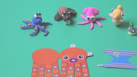 DIY创意手工乐园 摇滚章鱼小丸子