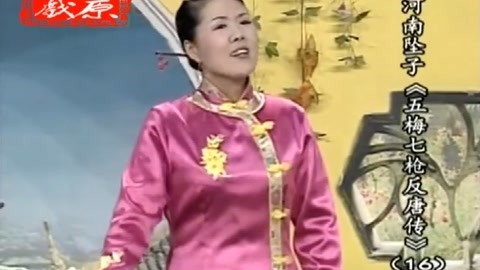 坠子《五梅七枪反唐传》