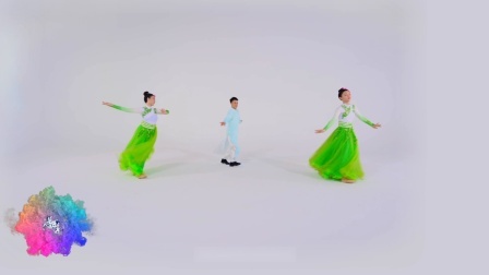 炫舞未来广场舞蹈｜桃花笑-毕刚 桃花笑-毕刚（背面展示）