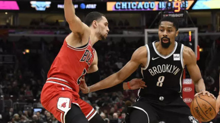 NBA流言收割机 丁威迪末节爆发篮网击败公牛，欧文缺阵拉文空砍36分