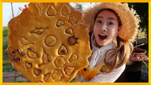 爱丽的童年零食回忆 制作大王焦糖饼