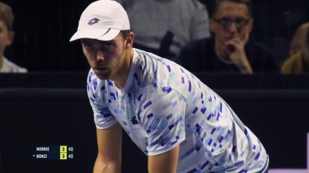【全场回放】邦齐2-0诺里 2024ATP梅兹站决赛