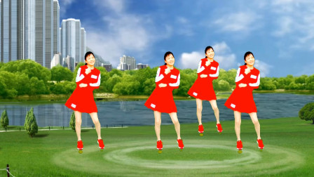 正反演示《你是我的人》节奏欢快，歌嗨舞带劲