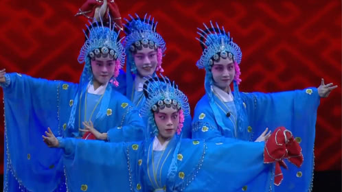 相约花戏楼 戏曲进校园文艺汇演 可爱萌娃演绎“打虎上山”