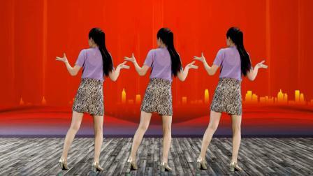 健身弹跳舞，动感32步《农民人真伟大》背面演示