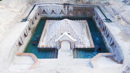 荒野建造者 第二季 建造埃及金字塔神庙，带金水河，这技术要惊掉下巴