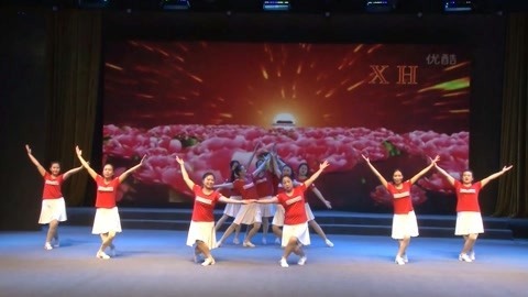 广场舞 广场舞《歌唱祖国》