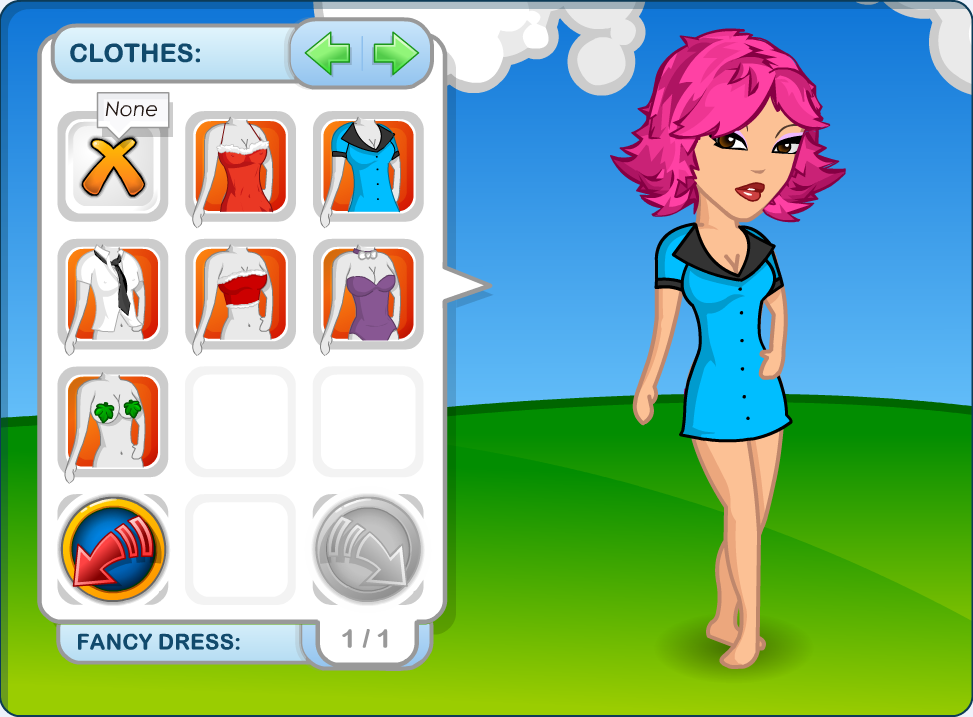 girl dressup game