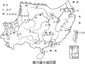 中国南方地区地图手绘图片