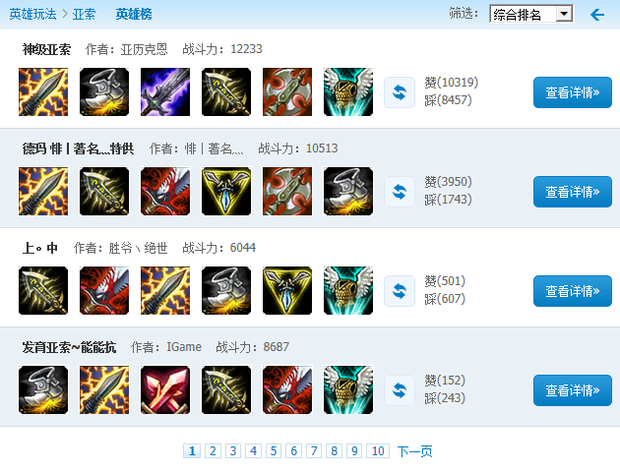 亚索 怎么出装比较好啊?