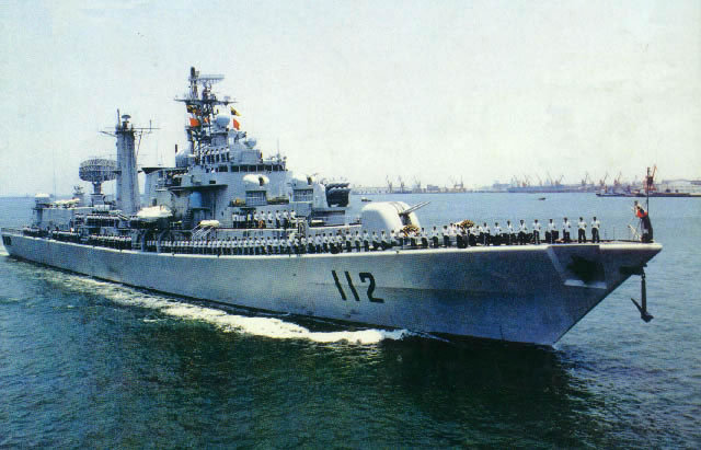 改装后112舰哈尔滨号图片