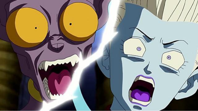 全王再次出现表示要见悟空,比鲁斯听到后是这样的表情