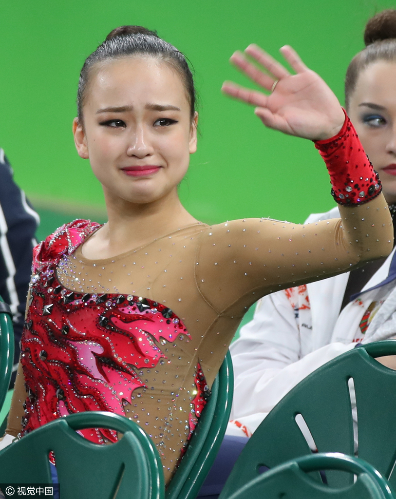 组图-美女哭了!孙妍在无缘艺体奖牌当场洒泪