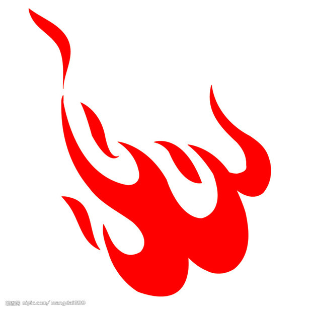 儿童画火堆怎么画