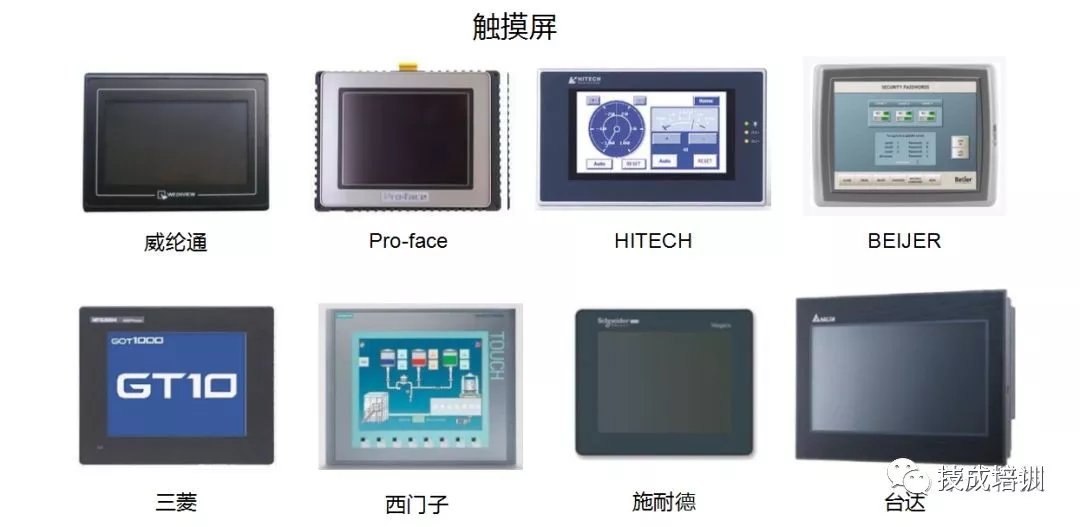 搞PLC系统集成,必须掌握的人机界面触摸屏汇总讲解-工控上位机-工控课堂