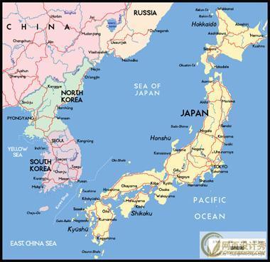 读日本国略图,完成下列问题》